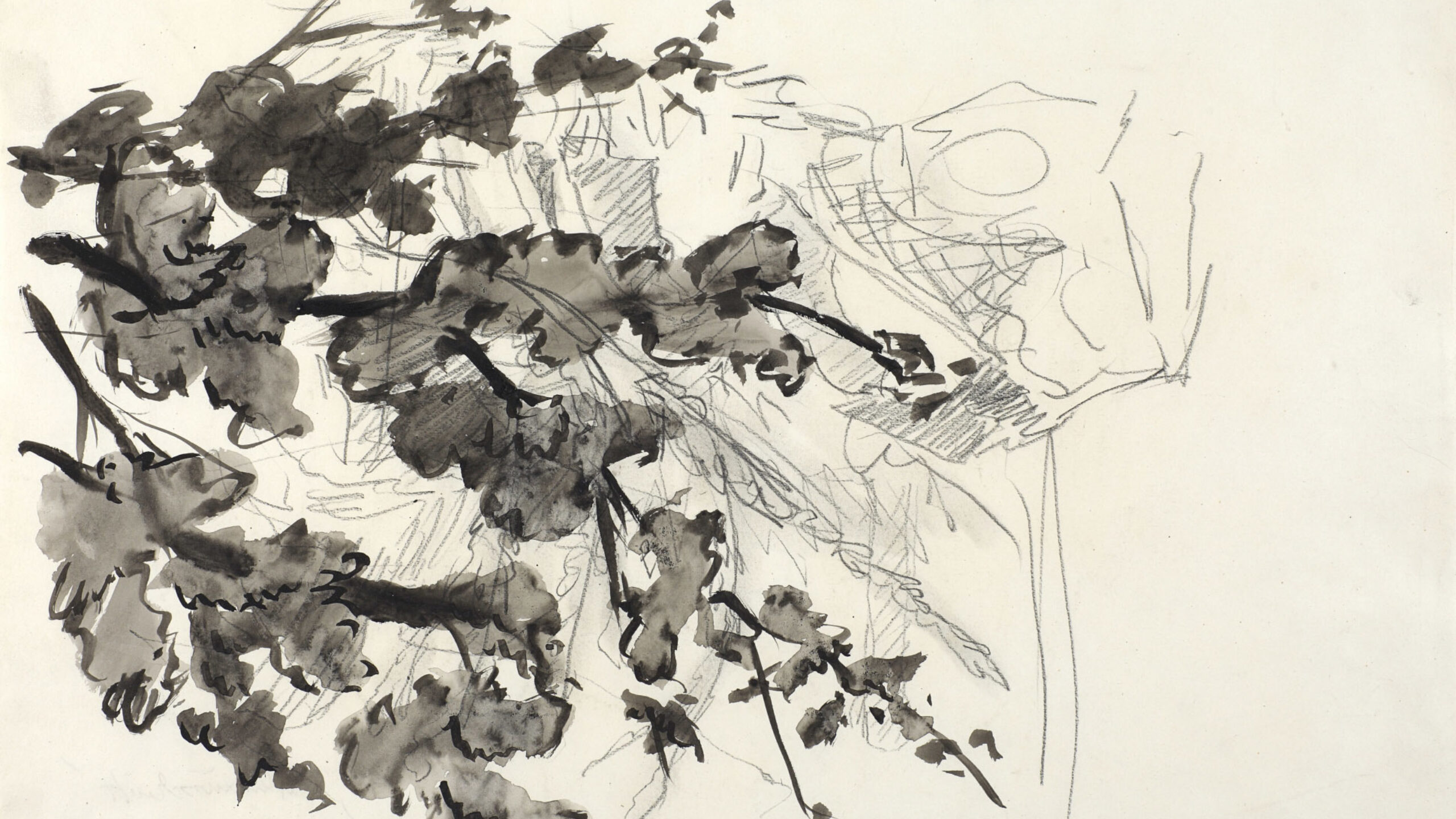 Baselitz Georg Gartenausschnitt 1971